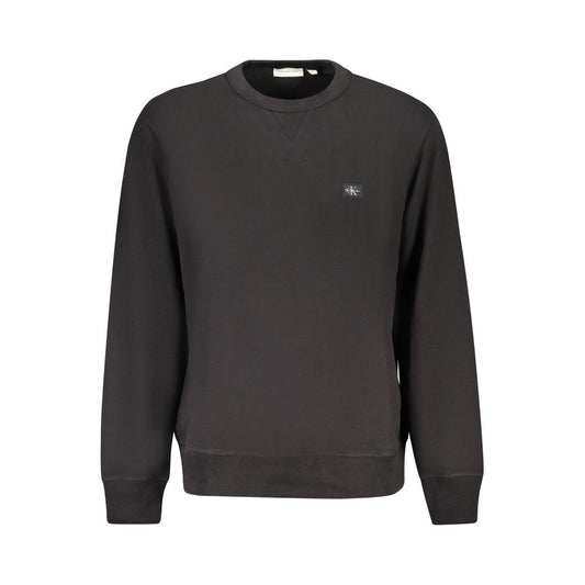 Black Cotton Sweater