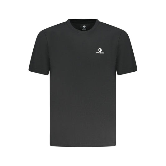 Black Cotton T-Shirt