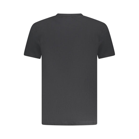 Black Cotton T-Shirt