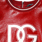 Red Wool DGLogo Embroidery Pullover Sweater
