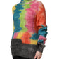 Multicolor Mohair Turtleneck Pullover Sweater