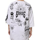 White Cotton DG BLESSED Printed T-shirt