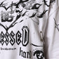 White Cotton DG BLESSED Printed T-shirt