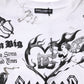 White Cotton DG BLESSED Printed T-shirt