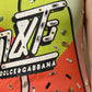 Multicolor Printed Crystal Embellishment Top