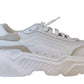 White Daymaster Low Top Mens Sneakers Shoes