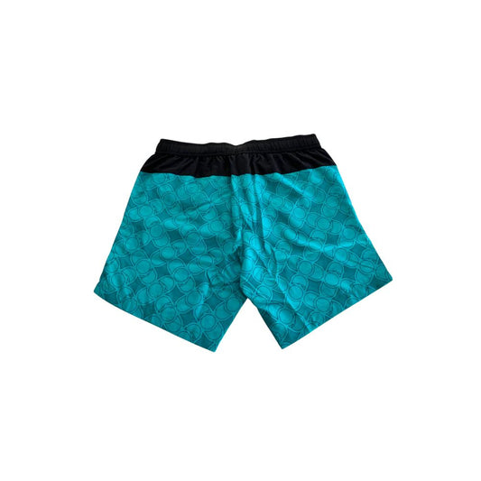 Blue Polyester Swimwear