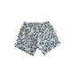 White Polyester Men Swim Shorts