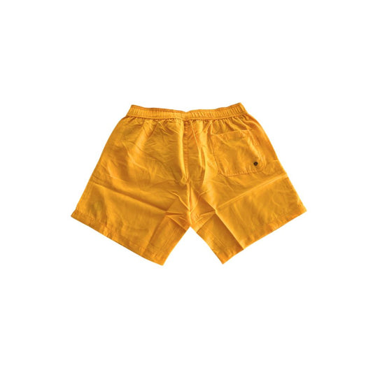 Yellow Polyester Swimwear
