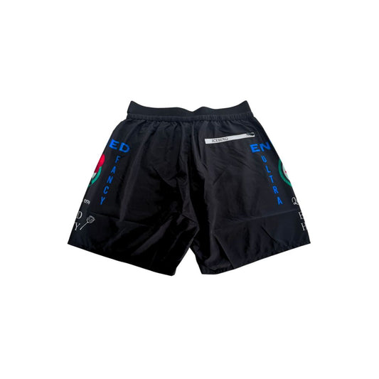 Black Polyester Swimwear