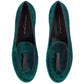 Green Velvet Loafer