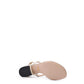 Mystic White Nappa Charlotte Leather Sandals