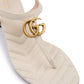 Mystic White Nappa Charlotte Leather Sandals