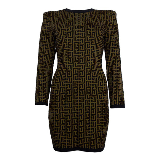 Brown Wool Dress