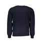 Blu Viscosa Uomo Maglia
