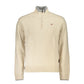Beige Fabric Men Sweater