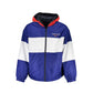 Blue Polyester Men's Reversible Jacket