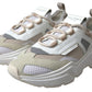 Sneakers White Beige Leather Sport DAYMASTER Shoes