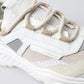 Sneakers White Beige Leather Sport DAYMASTER Shoes