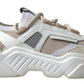 Sneakers White Beige Leather Sport DAYMASTER Shoes