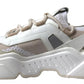 Sneakers White Beige Leather Sport DAYMASTER Shoes