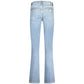 Light Blue Cotton Women Jeans
