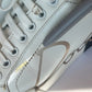 White Black Logo Portofino Men Sneaker Shoe