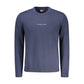 Blue Polyester Men Sweater