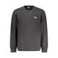 Black Cotton Men Sweater