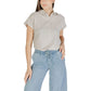 Bicolor Linen Shirt