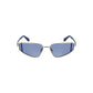 Gray Metal Women Sunglass