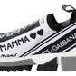 White Black Slip On Sorrento Sneakers