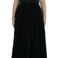 Enchanted Emerald Velvet Crystal Maxi Dress