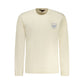 Beige Cotton Men Sweater