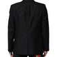 Dark Blue MARTINI Wool Blazer Coat Jacket