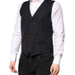 Dark Blue MARTINI Wool Suit 2 Piece Jacket