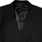 Black MARTINI Double Breasted Suit Jacket
