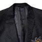 Black MARTINI King Skeleton 2 Piece Suit