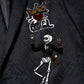 Black MARTINI King Skeleton 2 Piece Suit