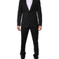 Dark Gray MARTINI 2 Pc Single Breasted Suit