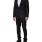Dark Gray MARTINI 2 Pc Single Breasted Suit