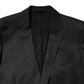 Dark Gray MARTINI 2 Pc Single Breasted Suit