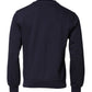 Dark Blue Logo Crew Neck Pullover Sweater