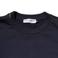 Dark Blue Logo Crew Neck Pullover Sweater