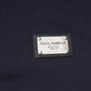 Dark Blue Logo Crew Neck Pullover Sweater
