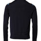 Multicolor Stripes Crew Neck Pullover Sweater