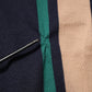 Multicolor Stripes Crew Neck Pullover Sweater