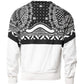 Black White Bandana Cotton Men Sweatshirt Sweater