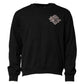 Black Logo Embroidery Sweatshirt Sweater
