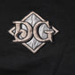 Black Logo Embroidery Sweatshirt Sweater